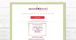 Desktop Screenshot of mendoberri.com